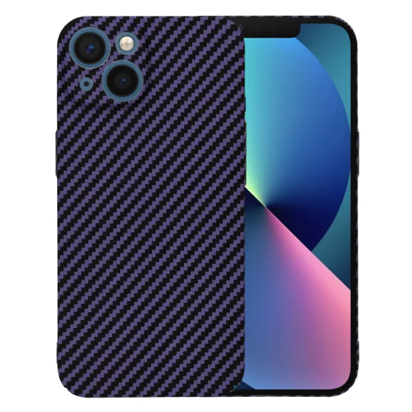 Techsuit - Carbonite FiberShell - iPhone 13 - Purple