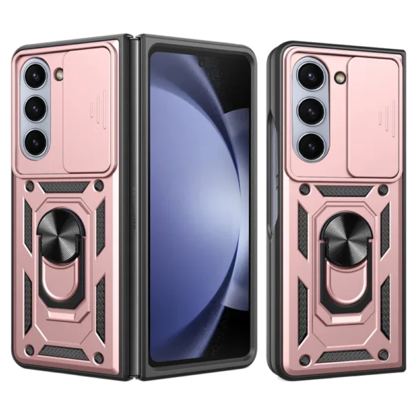 Techsuit - CamShield Series - Samsung Galaxy Z Fold6 - Rose Gold