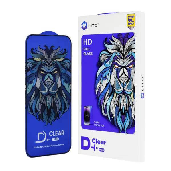 Lito - D+ Pro Clear - iPhone 15 Pro Max - Black