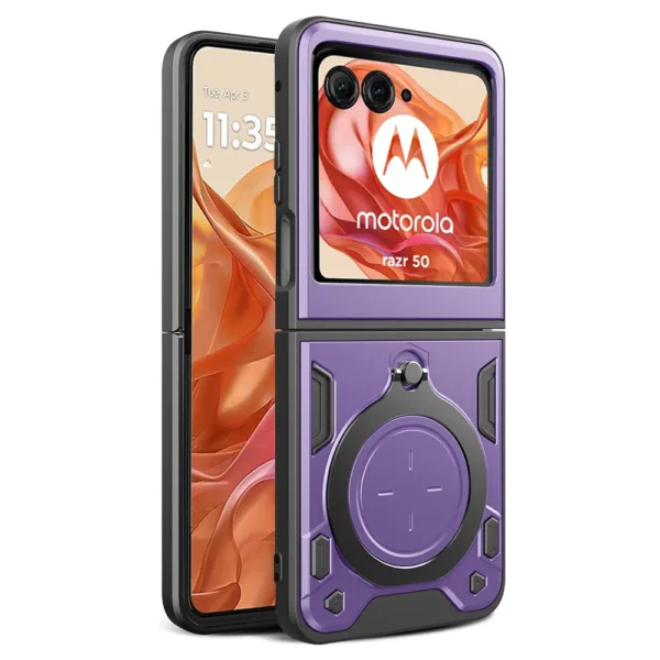 Techsuit - CamGuard Pro - Motorola Razr 50 - Purple