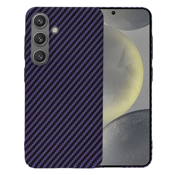 Techsuit - Carbonite FiberShell - Samsung Galaxy S24 - Purple