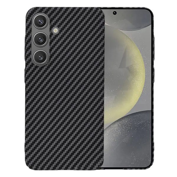 Techsuit - Carbonite FiberShell - Samsung Galaxy S24 - Black