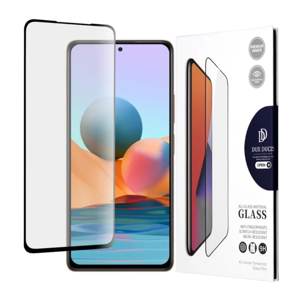 Dux Ducis - Tempered Glass - Xiaomi Redmi Note 10 Pro / Note 10 Pro Max - Black