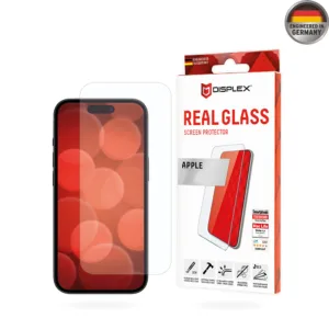 Displex - Premium Real Glass 2D - iPhone 16 Plus - Clear