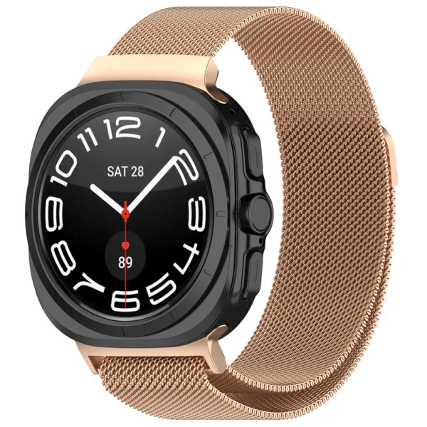 Techsuit - Watchband (W009) - Samsung Galaxy Watch Ultra 47mm - Rose Gold