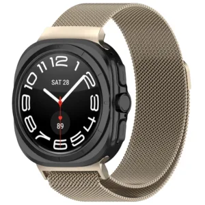 Techsuit - Watchband (W009) - Samsung Galaxy Watch Ultra 47mm - Natural Titanium