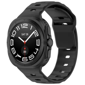 Techsuit - Watchband (W055) - Samsung Galaxy Watch Ultra 47mm - Black