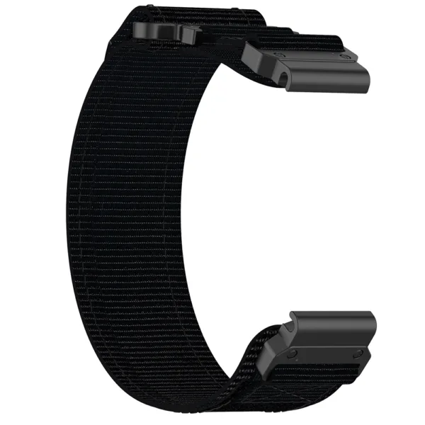 Techsuit - Watchband QuickFit 20mm (W057) - Instinct 2S/2S Solar/Approach S70 42mm/fenix 7S Pro Sapphire Solar - Black