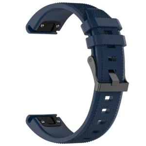 Techsuit - Watchband QuickFit 20mm (W058) - Instinct 2S/2S Solar/Approach S70 42mm/fenix 7S Pro Sapphire Solar - Navy Blue