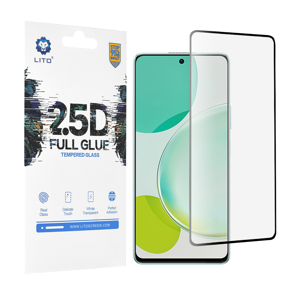 Lito - 2.5D FullGlue Glass - Huawei nova 11i - Black