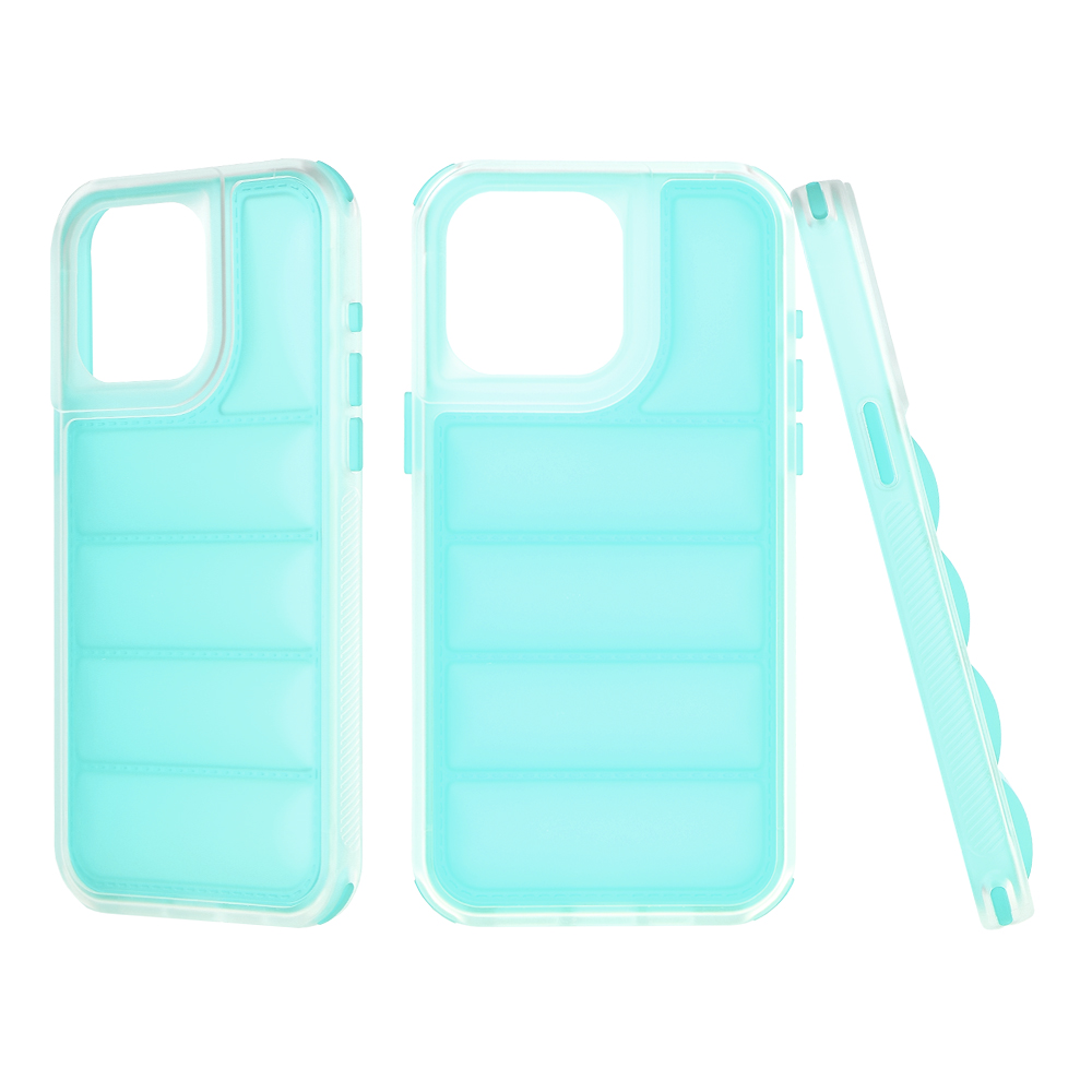 Techsuit - Wave Shield - iPhone 15 Pro Max - Turquoise