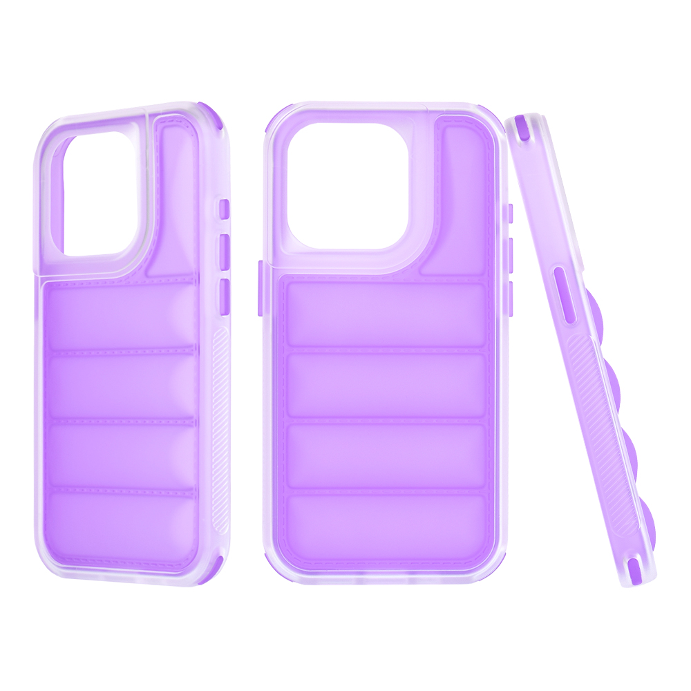 Techsuit - Wave Shield - iPhone 15 Pro - Violet