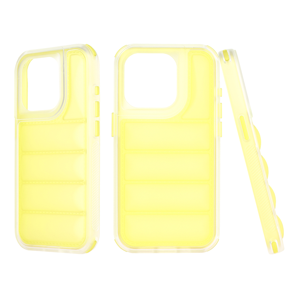 Techsuit - Wave Shield - iPhone 15 Pro - Yellow