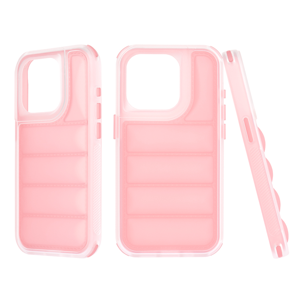 Techsuit - Wave Shield - iPhone 15 Pro - Pink