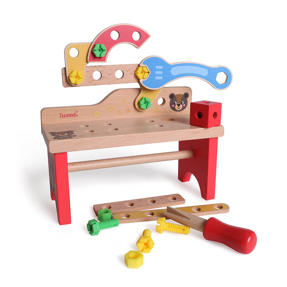 Wooden Toy Workbench