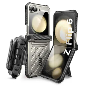 Supcase - Unicorn Beetle Pro - Samsung Galaxy Z Flip6 - Titan Gray