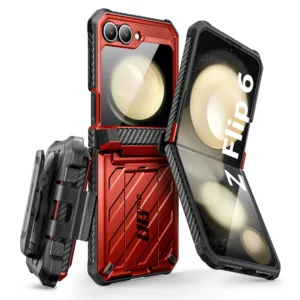 Supcase - Unicorn Beetle Pro - Samsung Galaxy Z Flip6 - Ruddy