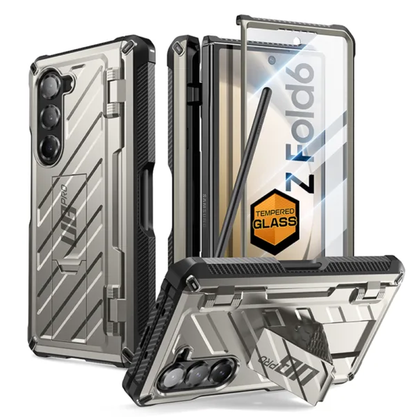 Supcase - Unicorn Beetle Pro - Samsung Galaxy Z Fold6 - Titan Gray