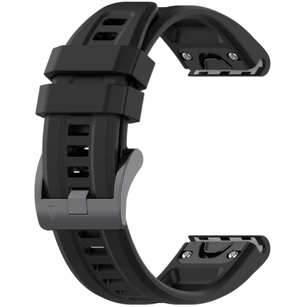 Techsuit - Watchband QuickFit 20mm (W060) - Instinct 2S/2S Solar/Approach S70 42mm/fenix 7S Pro Sapphire Solar - Black