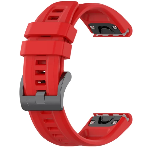 Techsuit - Watchband QuickFit 20mm (W060) - Instinct 2S/2S Solar/Approach S70 42mm/fenix 7S Pro Sapphire Solar - Red