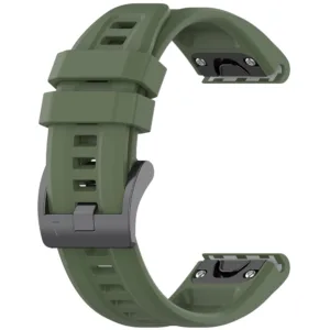 Techsuit - Watchband QuickFit 20mm (W060) - Instinct 2S/2S Solar/Approach S70 42mm/fenix 7S Pro Sapphire Solar - Dark Green