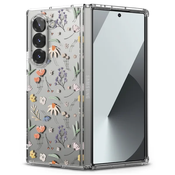 Ringke - Fusion Design - Samsung Galaxy Z Fold6 - Dry Flowers