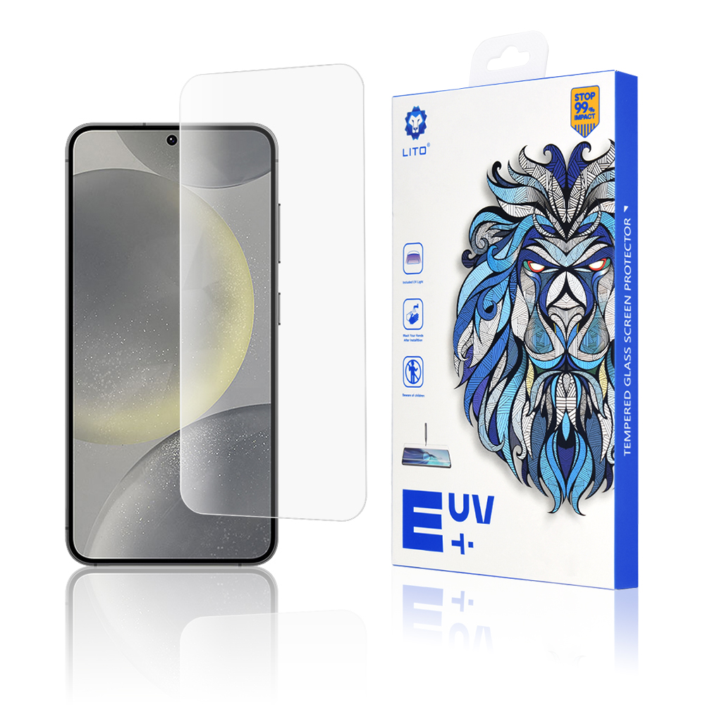 Lito - 3D UV Glass - Samsung Galaxy S24 Plus / S25 Plus - Clear