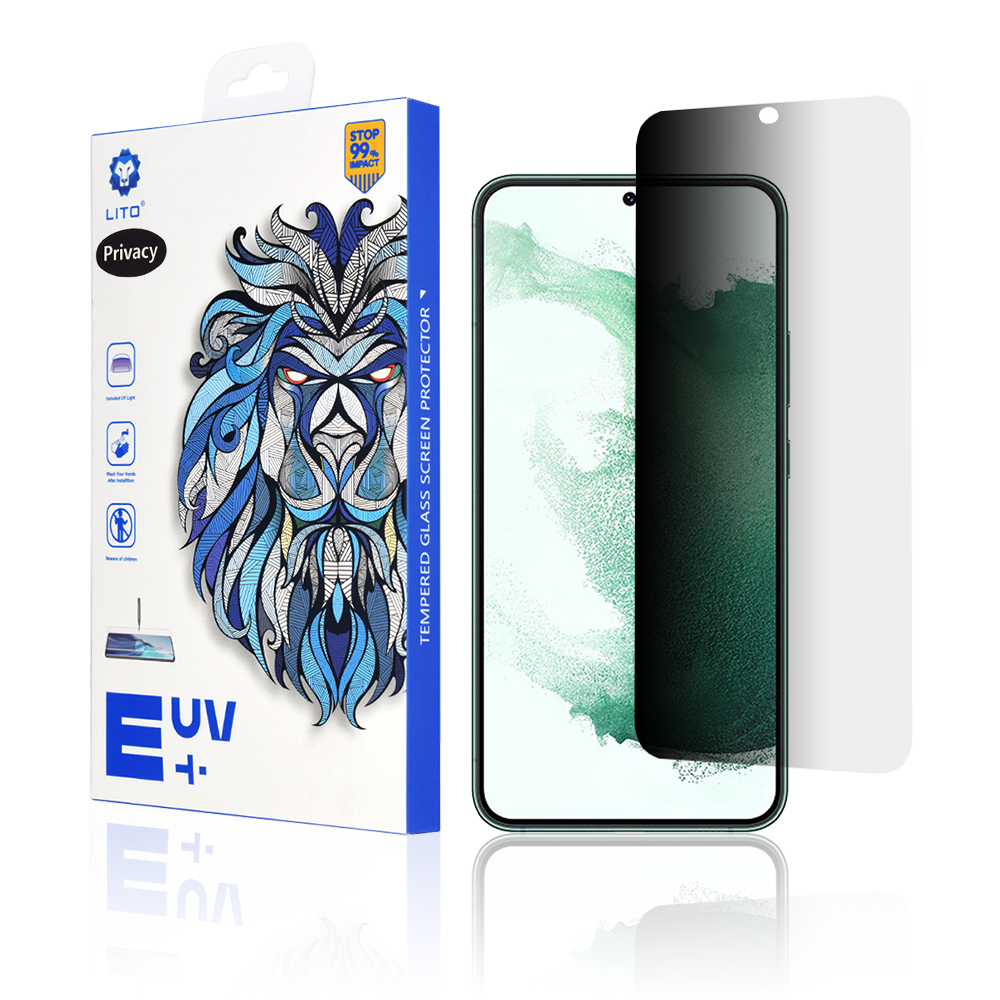 Lito - 3D UV Glass - Samsung Galaxy S22 Plus 5G / S23 Plus - PRIVACY