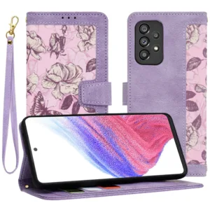 Techsuit - FlipCraft - Samsung Galaxy A53 5G - Mysterious Purple