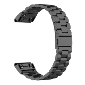 Techsuit - Watchband QuickFit 26mm (W010) - Garmin Fenix 3/3 HR/5X/5X Plus/6X/6X Pro/7X/7X Pro Solar - Black