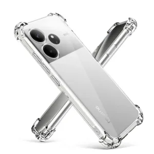 Techsuit - Shockproof Clear Silicone - Realme GT 6 / GT 6T - Clear