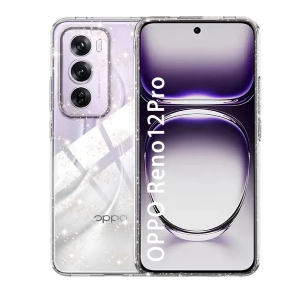 Techsuit - SparkleSkin Series - Oppo Reno12 Pro - Clear