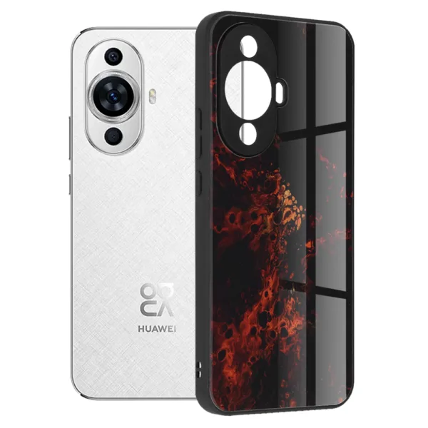 Techsuit - Glaze Series - Huawei nova 11 / nova 12s - Red Nebula