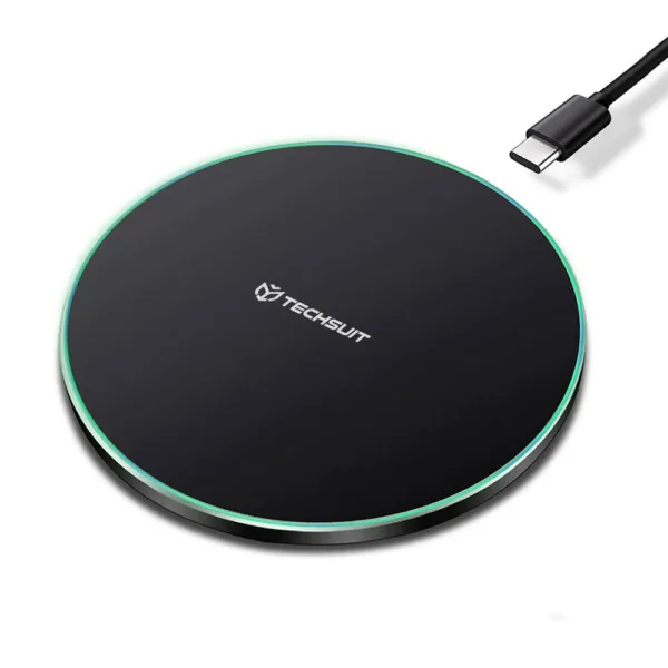 Techsuit - Wireless Charger Premium (CHWR031) - RGB Colors