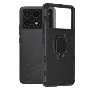 Techsuit - Silicone Shield - Xiaomi Poco F6 Pro - Black