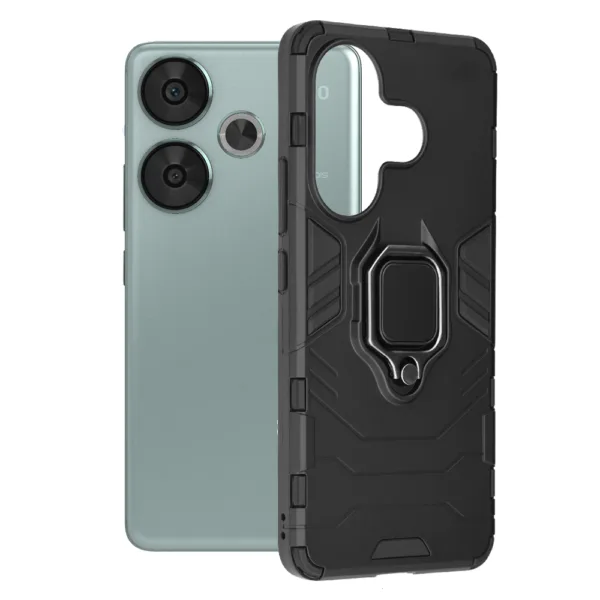 Techsuit - Silicone Shield - Xiaomi Poco F6 - Black