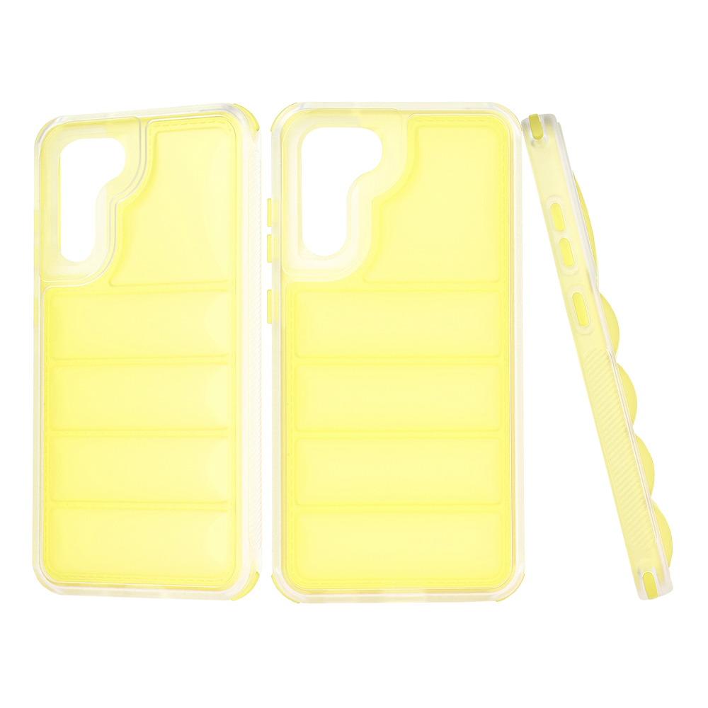 Techsuit - Wave Shield - Samsung Galaxy S21 FE 5G - Yellow