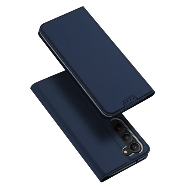 Dux Ducis Skin Pro case for Samsung Galaxy S23 cover with flap card wallet stand blue