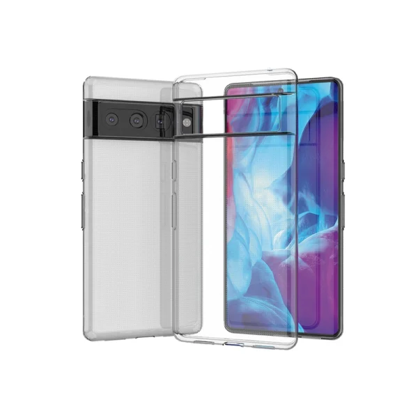 Ultra Clear 0.5mm Google Pixel 7 Pro Case Gel Back Cover Transparent