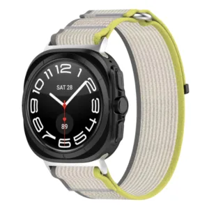 Techsuit - Watchband (W054) - Samsung Galaxy Watch Ultra 47mm - Yellow / Gray