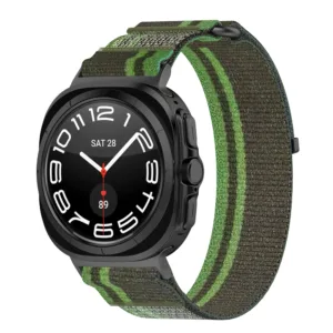 Techsuit - Watchband (W054) - Samsung Galaxy Watch Ultra 47mm - Green / Gray