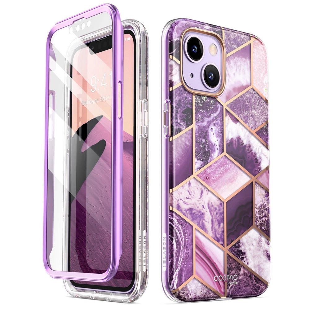 Supcase Cosmo iPhone 14 Plus Case - Pink Marble