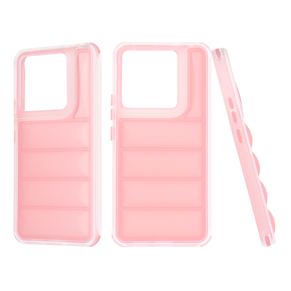 Techsuit - Wave Shield - Xiaomi Redmi Note 13 Pro 5G / Poco X6 - Pink