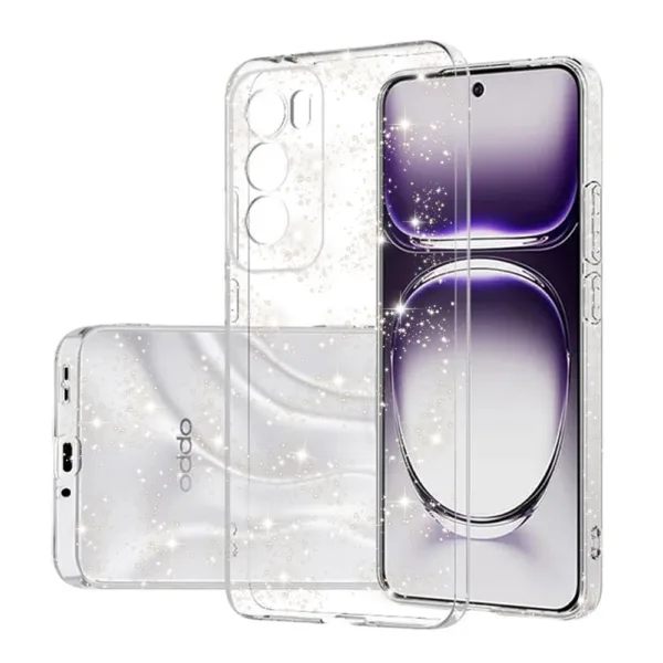 Techsuit - SparkleSkin Series - Oppo Reno12 - Clear