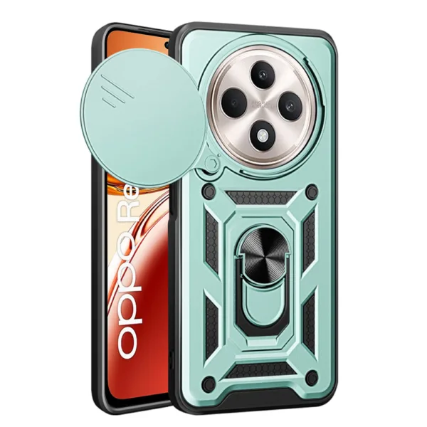 Techsuit - CamShield Series - Oppo Reno12 F 4G / Reno12 F 5G / Reno12 FS - Green