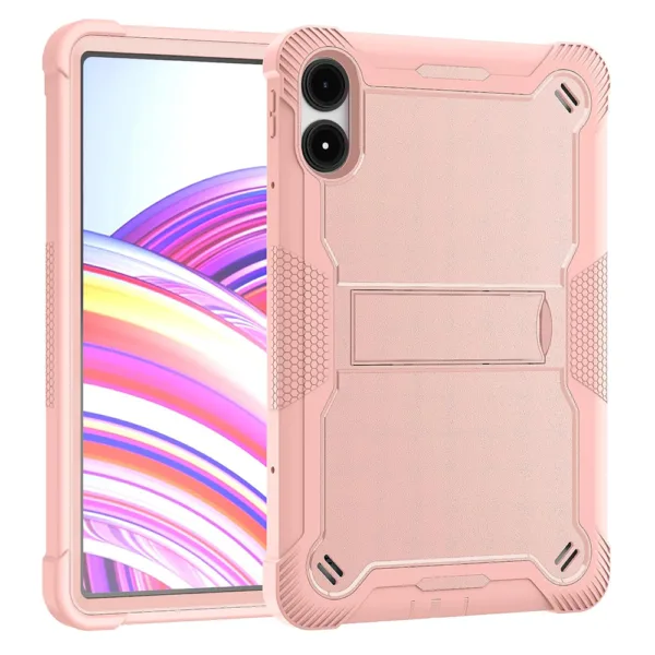 Techsuit - Rugged TabShell + Screen Protector - Xiaomi Redmi Pad Pro / Poco Pad - Rose Gold