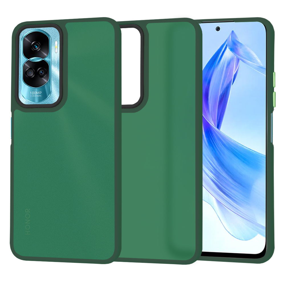 Techsuit - HaloFrost Series - Honor 90 Lite - Midnight Green