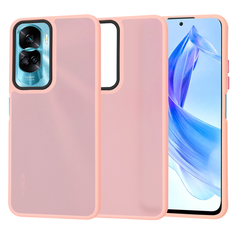 Techsuit - HaloFrost Series - Honor 90 Lite - Pink