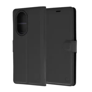 Techsuit - Leather Folio - Honor 200 - Black