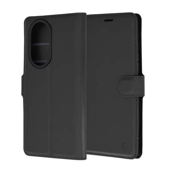 Techsuit - Leather Folio - Honor 200 Pro - Black